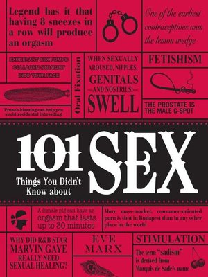 cover image of 101 Things You Didn't Know About Sex